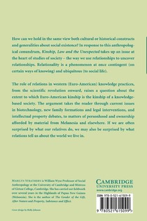 Kinship, Law and the Unexpected achterzijde