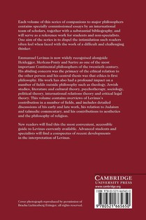 The Cambridge Companion to Levinas achterzijde