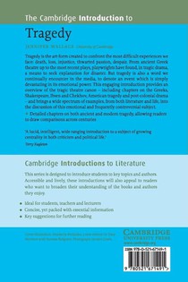 The Cambridge Introduction to Tragedy achterzijde