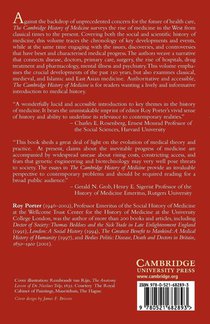 The Cambridge History of Medicine achterzijde