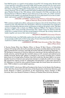 A Faustian Foreign Policy from Woodrow Wilson to George W. Bush achterzijde