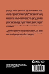The Cambridge Handbook of Western Mysticism and Esotericism achterzijde