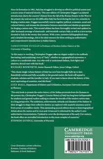 A Concise History of Italy achterzijde