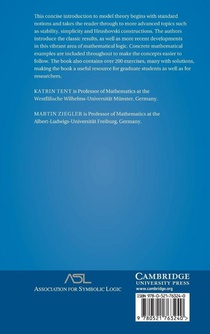 A Course in Model Theory achterzijde