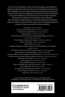 The Cambridge Companion to Ovid achterzijde