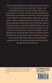 The Cambridge History of Greek and Roman Warfare achterzijde
