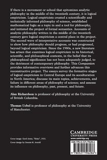 The Cambridge Companion to Logical Empiricism achterzijde