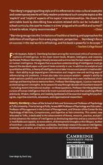 Wisdom, Intelligence, and Creativity Synthesized achterzijde