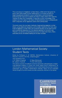 A Brief Guide to Algebraic Number Theory achterzijde