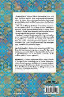 Automatic Sequences achterzijde