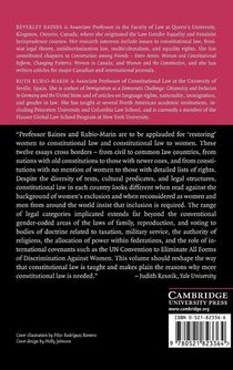 The Gender of Constitutional Jurisprudence achterzijde
