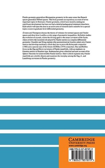 A Sampler of Riemann-Finsler Geometry achterzijde