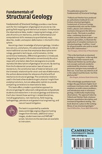Fundamentals of Structural Geology achterzijde