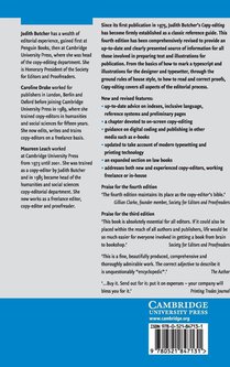 Butcher's Copy-editing achterzijde