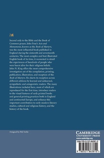 Foxe's 'Book of Martyrs' and Early Modern Print Culture achterzijde