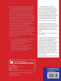 Solid State Materials Chemistry achterzijde