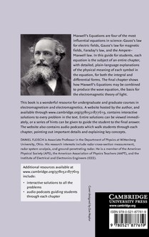 A Student's Guide to Maxwell's Equations achterzijde