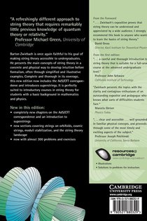 A First Course in String Theory achterzijde