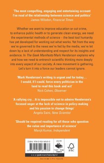 The Geek Manifesto achterzijde