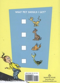 Seuss: What Pet Should I Get? achterzijde