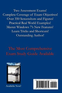 MCTS 70-680 Windows 7 Configuring Exam Study Guide achterzijde