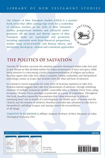 The Politics of Salvation achterzijde
