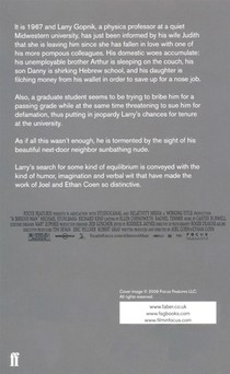 A Serious Man achterzijde