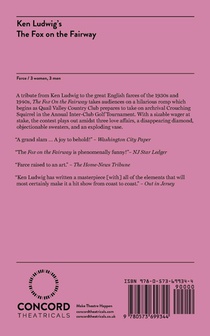 Ken Ludwig's The Fox on the Fairway achterzijde