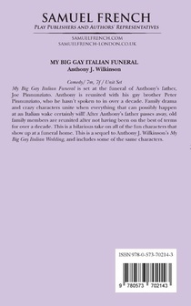 My Big Gay Italian Funeral achterzijde