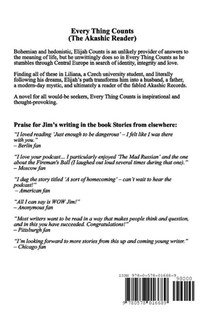 Every Thing Counts (the Akashic Reader) achterzijde