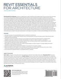 Revit Essentials for Architecture achterzijde