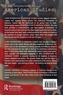 A New Introduction to American Studies achterzijde