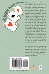 A Way to Quit Gambling achterzijde