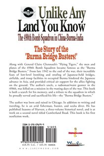 Unlike Any Land You Know achterzijde