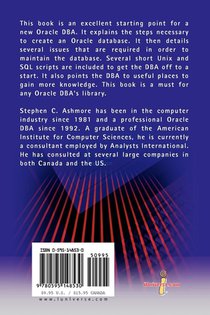 So You Want to Be an Oracle DBA? achterzijde