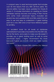 So You Want to Be an Oracle DBA? achterzijde