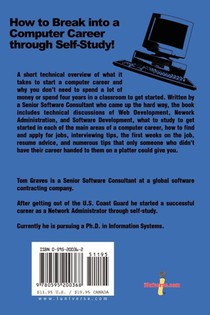 How to Break Into a Computer Career Through Self-Study! achterzijde