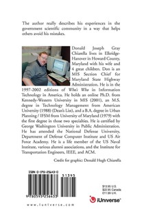 Life in God's Management Corps achterzijde