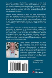 Individual, Society, and the World achterzijde