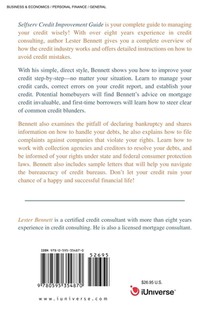 Selfserv Credit achterzijde