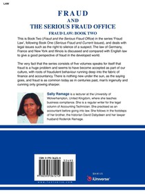 Fraud and the Serious Fraud Office achterzijde
