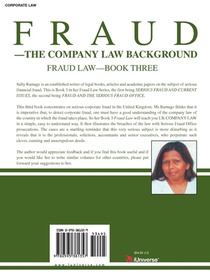 Fraud--The Company Law Background achterzijde