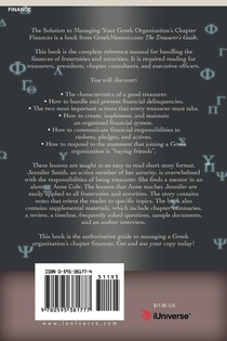 The Treasurer's Guide achterzijde
