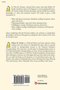 Chess for Everyone achterzijde