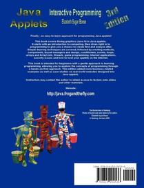 Java Applets 3rd Edition (B&W) achterzijde
