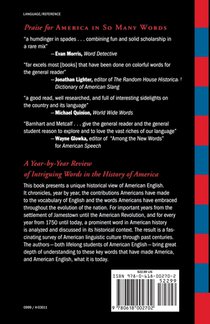 America in So Many Words achterzijde