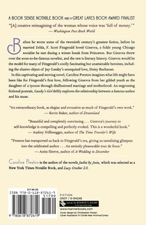 Gatsby's Girl achterzijde