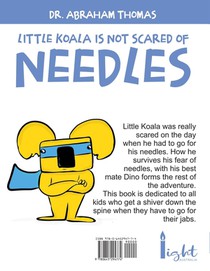 Little Koala Is Not Scared Of Needles achterzijde