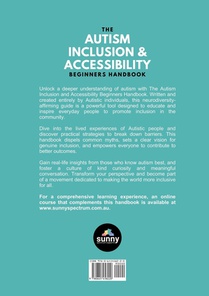 The Autism Inclusion & Accessibility Beginners Handbook achterzijde