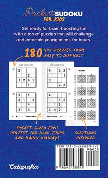 Pocket Sudoku for Kids achterzijde